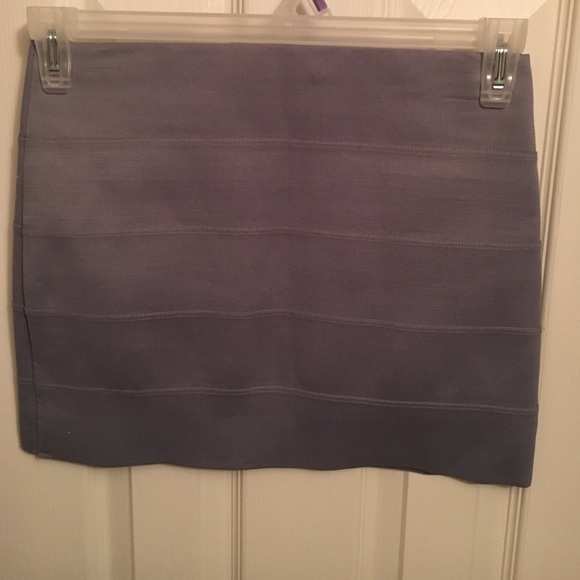 Gray Macy's skirt