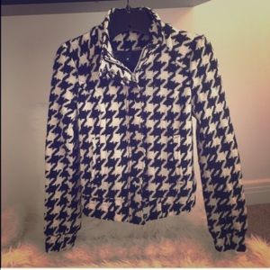 Houndstooth jacket