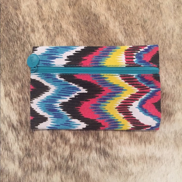 Rainbow Ipsy makeup bag