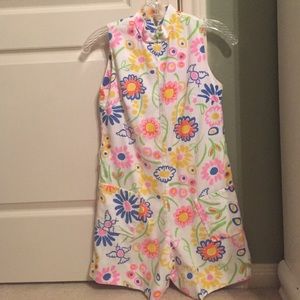 Retro flower romper