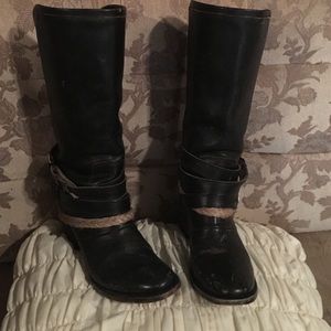 Freebird distress boots