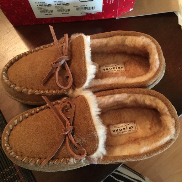 Arizona boys moccasins sleepers