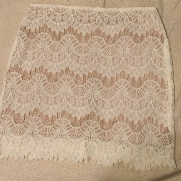 Eyelash lace skirt (TOP WAS SOLD)