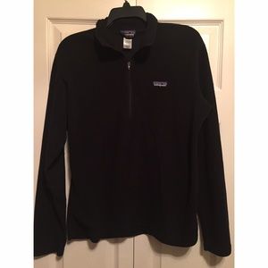 Black Patagonia Synchilla Fleece Pullover