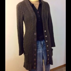 Gray Knit Coat 🚫ON HOLD🚫