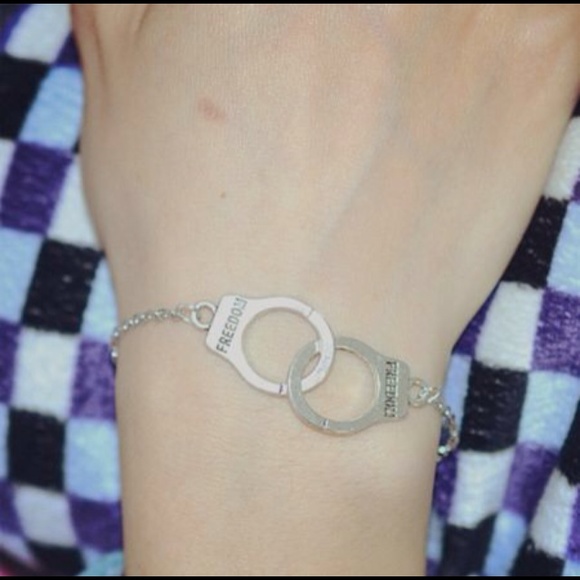 Cuff bracelet (fifty shades of grey)
