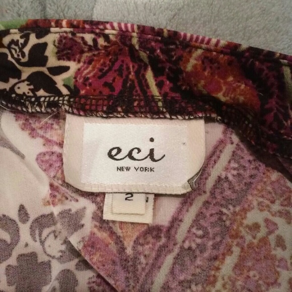 ECI Print Shift Dress 2 from Macys - Picture 2 of 3