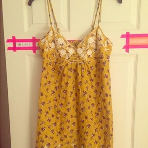 Mustard sundress