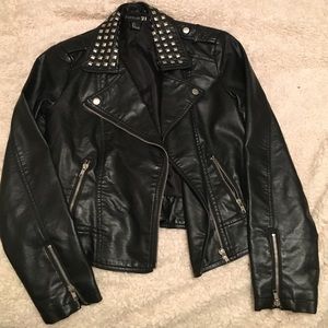 Forever 21 leather jacket