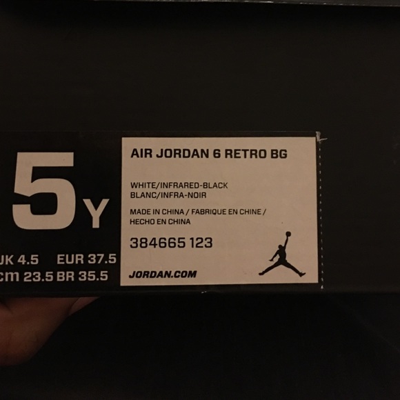 Infrared Air Jordan 6 Retros - Picture 4 of 4