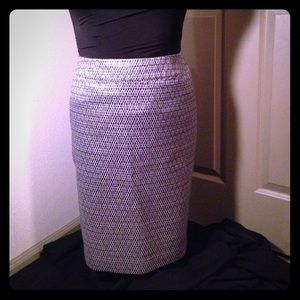 Charter Club Silver Pencil Skirt