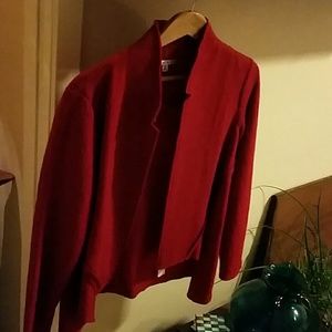 Red Cabi hi-lo hem blazer