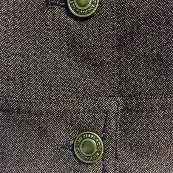 Michael kors deep brown vest - Picture 3 of 3