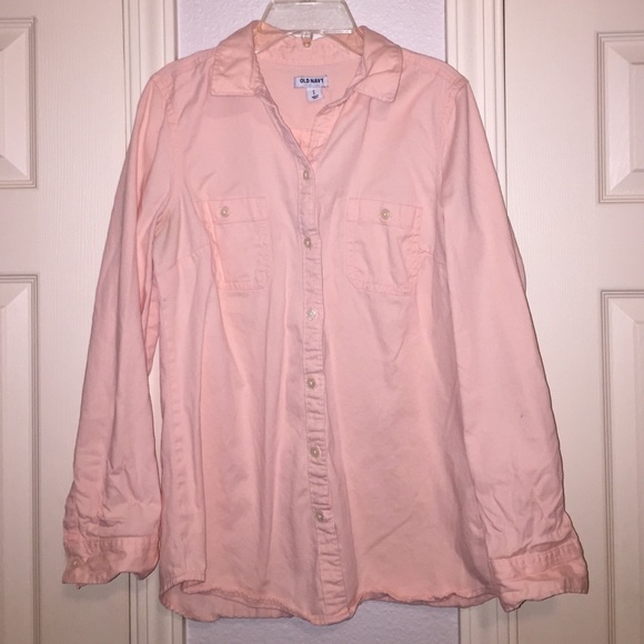Pink button up - Picture 1 of 1
