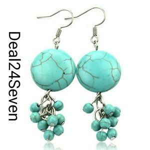 Fashion Tibetan Silver Vintage Retro Dangle Pendan