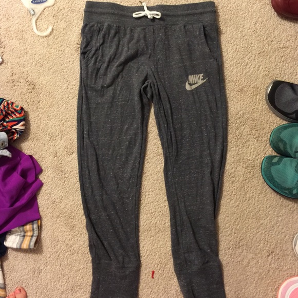 Nike Gray Jogger Sweat Pants