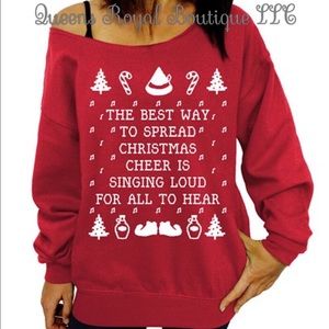 ✨ Humor Printed Holiday Sweater✨