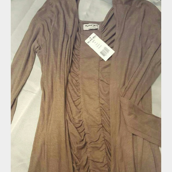 Michael Stars - Long Sleeve Stirred Cardigan Wrap