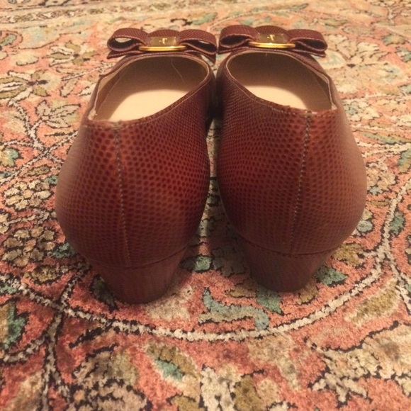 Salvatore ferragamo bow flats - Picture 3 of 4