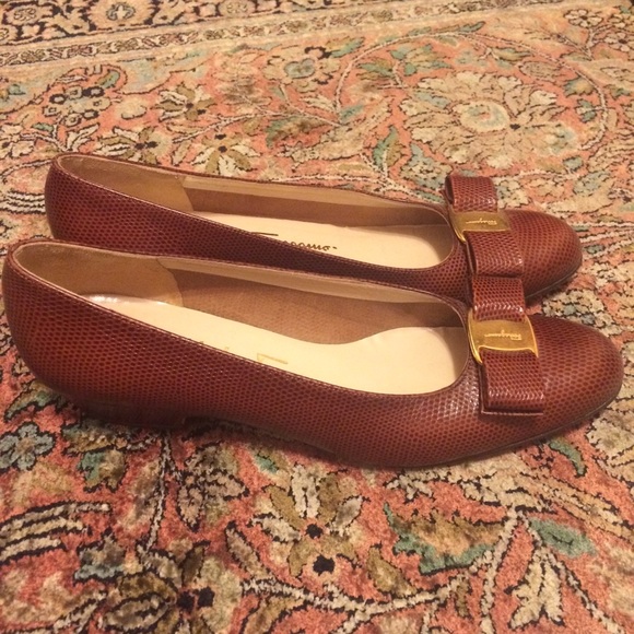 Salvatore ferragamo bow flats - Picture 4 of 4