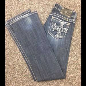 Miss Me boot cut jeans - sz 28