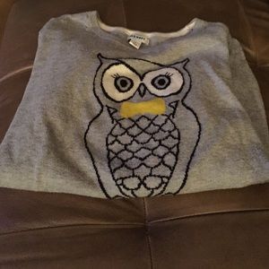 Gap owl sweater