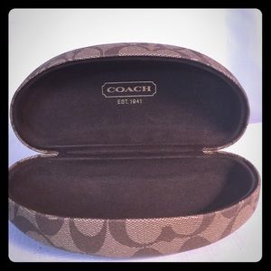 Coach glasses case