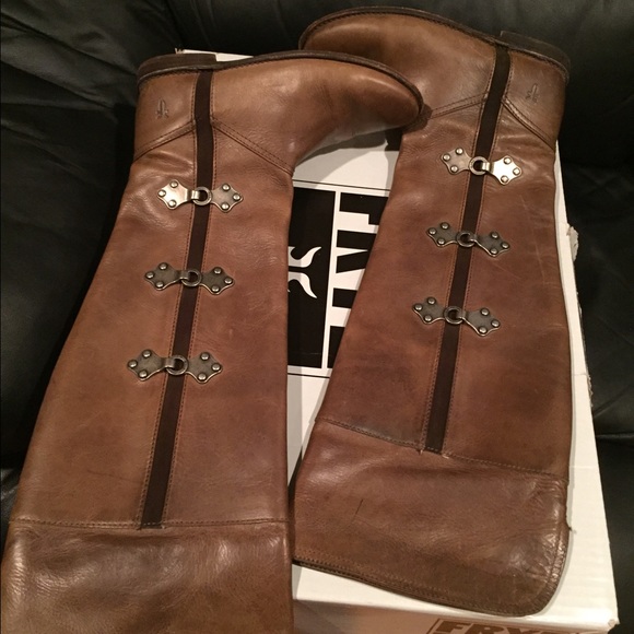 FRYE PAIGE CLOVERTAB CUFF RIDING BOOT - Picture 2 of 4