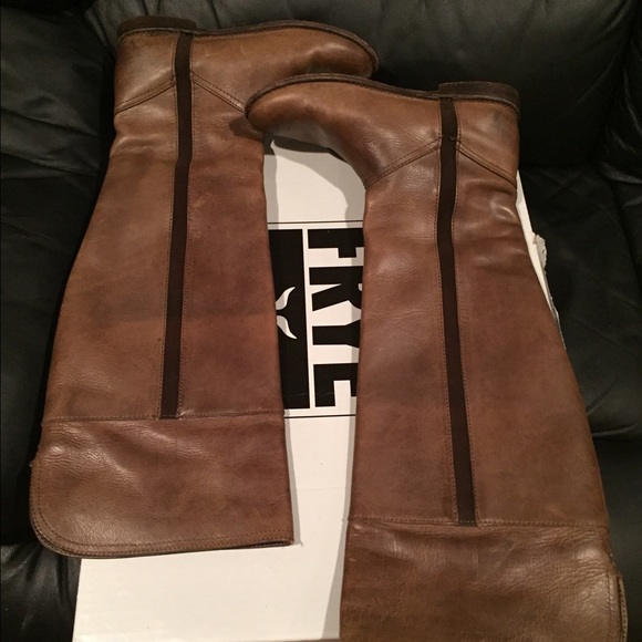 FRYE PAIGE CLOVERTAB CUFF RIDING BOOT - Picture 3 of 4