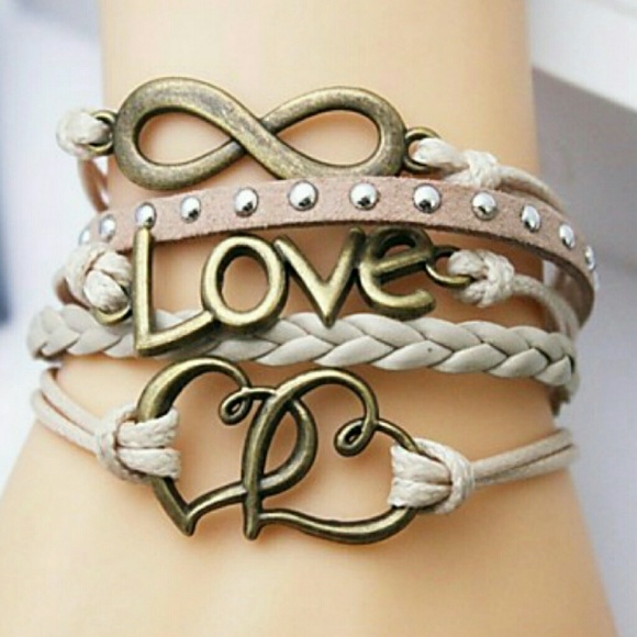 **reserved** love infinity bracelet