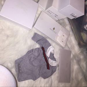 Newborn Gucci Onesie