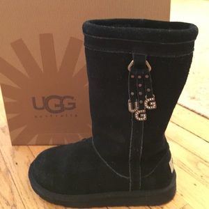 Girl's Black Ugg Boots