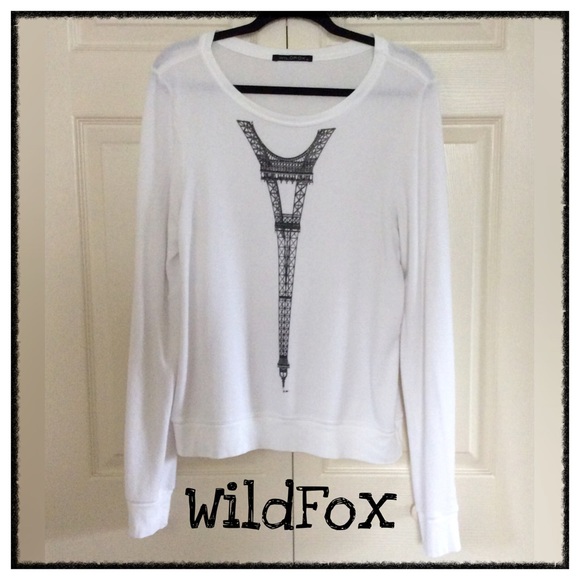 Wildfox Tops - ▪️✨WildFox "Eiffel Tower" BBJ/Sweatshirt✨▪️