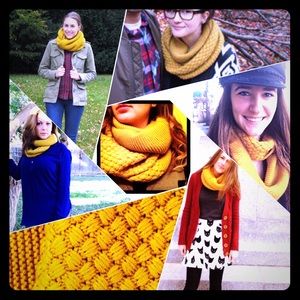 Knitted Infinity Scarf