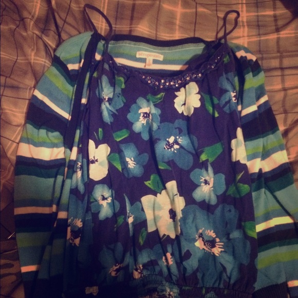 Aeropostale sweater & tank top bundle