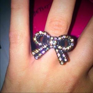 Betsy Johnson Bow Ring