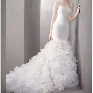 Mermaid Vera Wang wedding gown