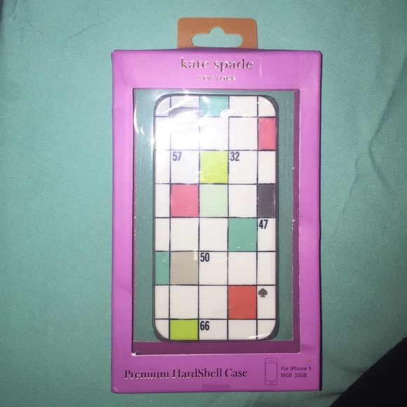 Brand new in box Kate spade iPhone 5 case