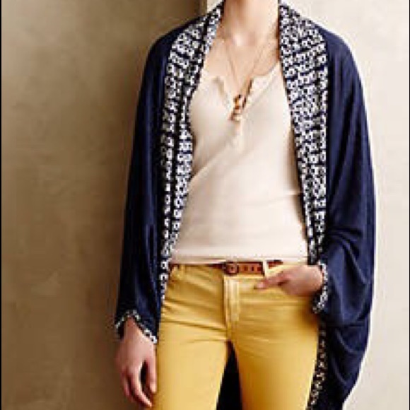 Anthropologie Hinto Cocoon Cardigan