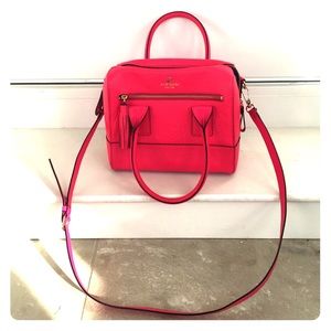 Kate Spade Southport Ave pink bag!  EUC!