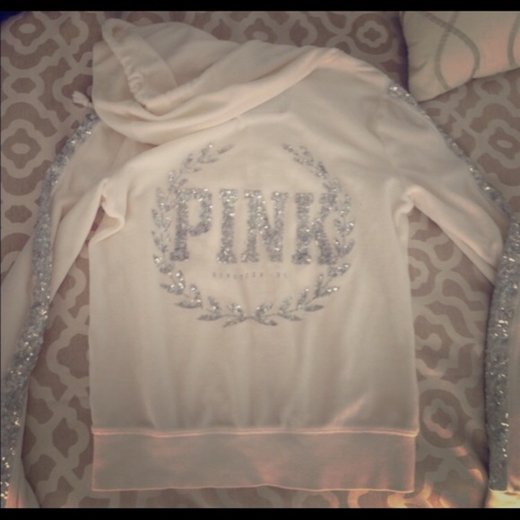 RARE PINK sequin velvet jacket 💕