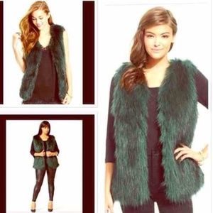 Jessica Simpson Faux fur Vest