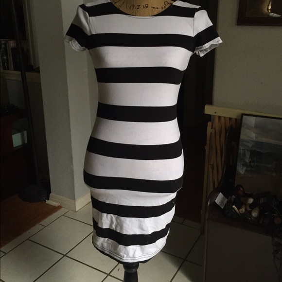 Striped Bodycon