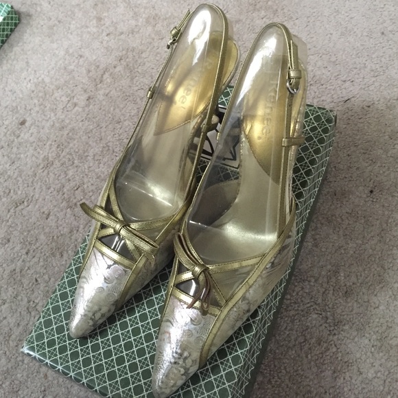 Occasion heels with matching bag - Picture 2 of 4