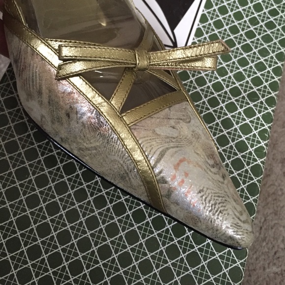 Occasion heels with matching bag - Picture 4 of 4