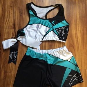 Cheer Extreme CEA Practice Wear. Bow included