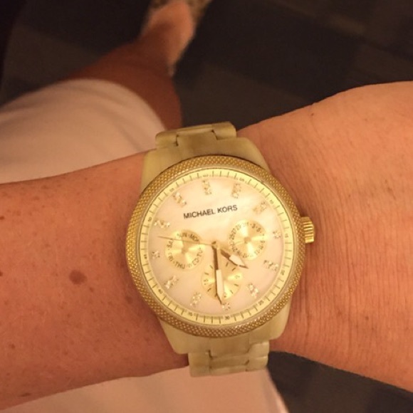 Michael Kors Ritz Horn Watch