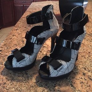 BCBGeneration Strappy Heel