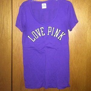 Purple Victorias Secret PINK Tee