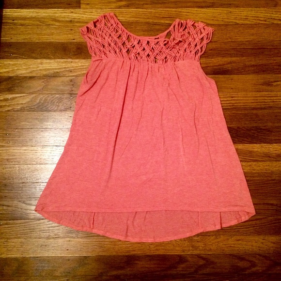 Coral Tracy Reese for Anthropologie top